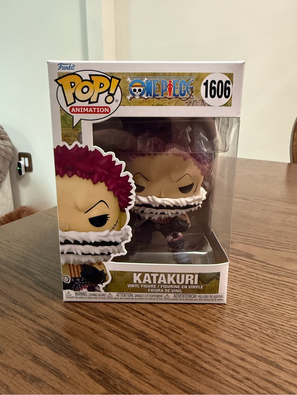Funko Pop! Animation One Piece Katakuri Vinyl Figure - Purple and White